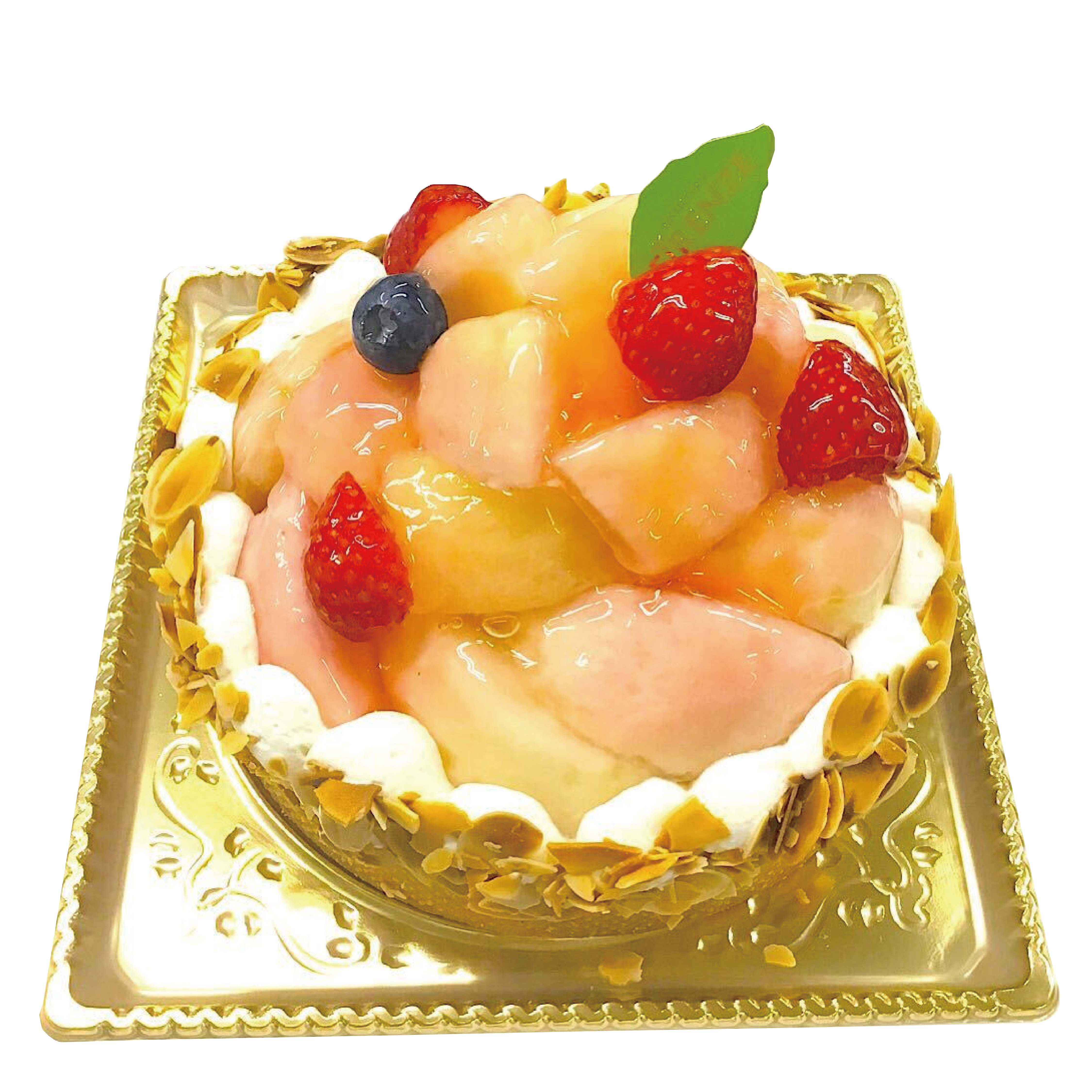 季節限定桃のタルト<18cm>